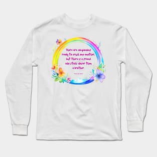 Friend quote from Proverbs 18:24 Long Sleeve T-Shirt